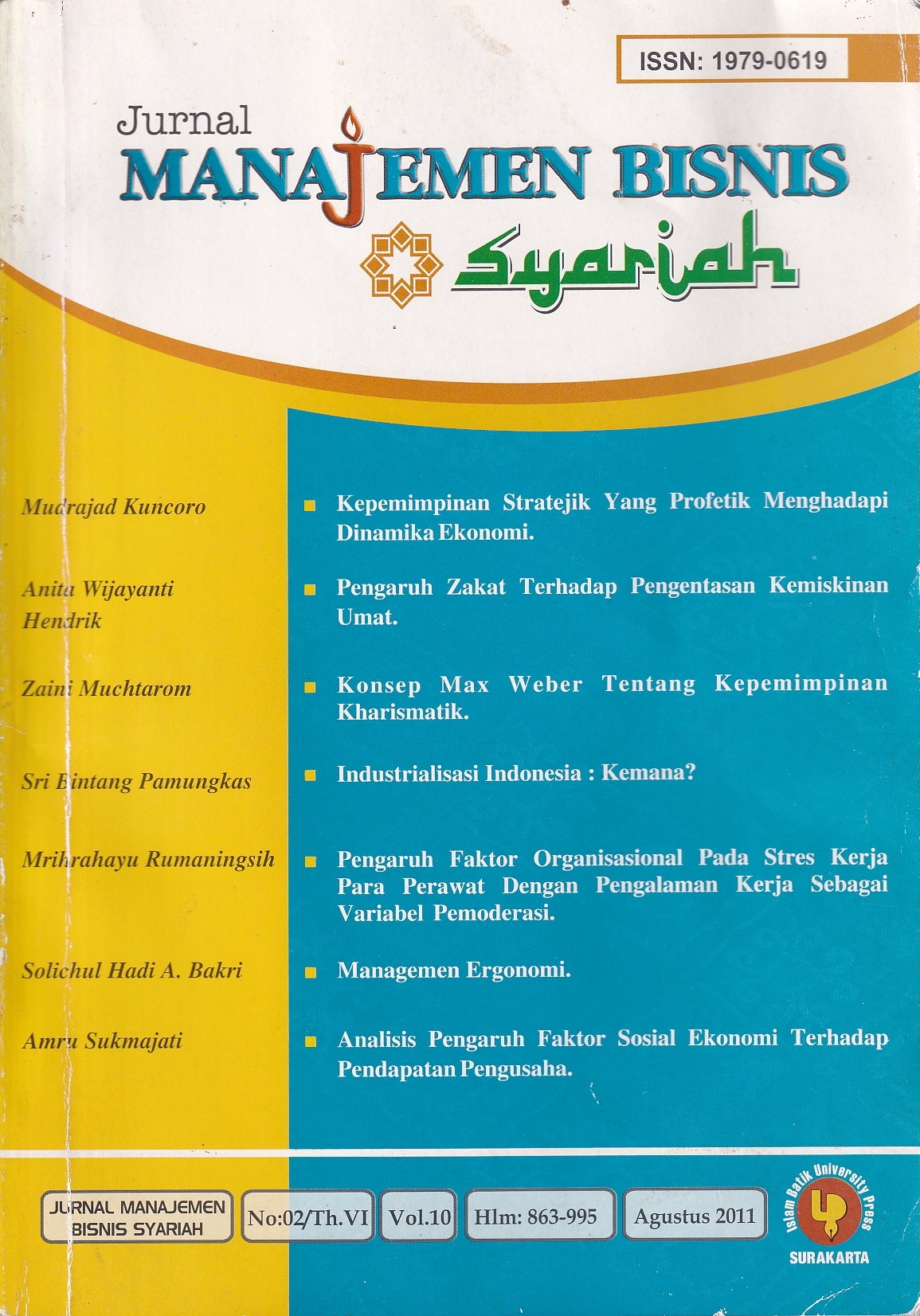 MANAJEMEN BISNIS SYARIAH